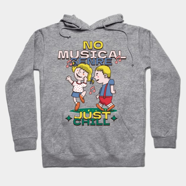 No musical genre Hoodie by Sr Primmo